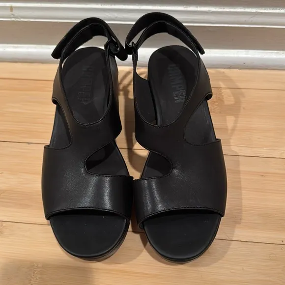 Camper Black Women's Ballon Sandals Size 38