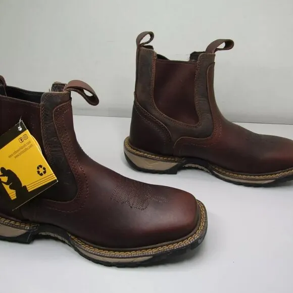 Cebu Mens BC Thunder Chelsea Boot Light Comfort Durable Performance Size 7.5