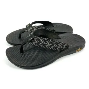Chaco Flip Eco Tread Sandals 6 Black Outdoors Comfort Flip Flops Womens