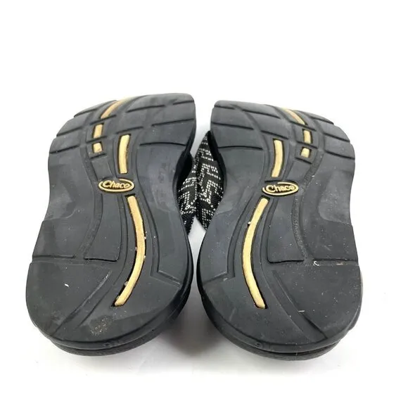 Chaco Flip Eco Tread Sandals 6 Black Outdoors Comfort Flip Flops Womens