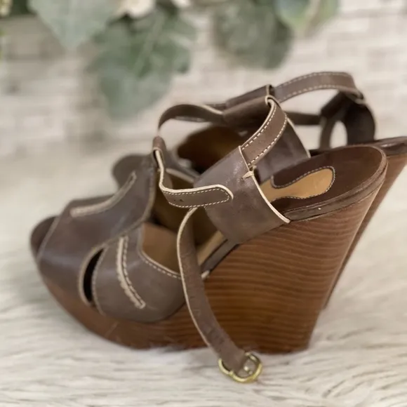 Chloe wedge sandals