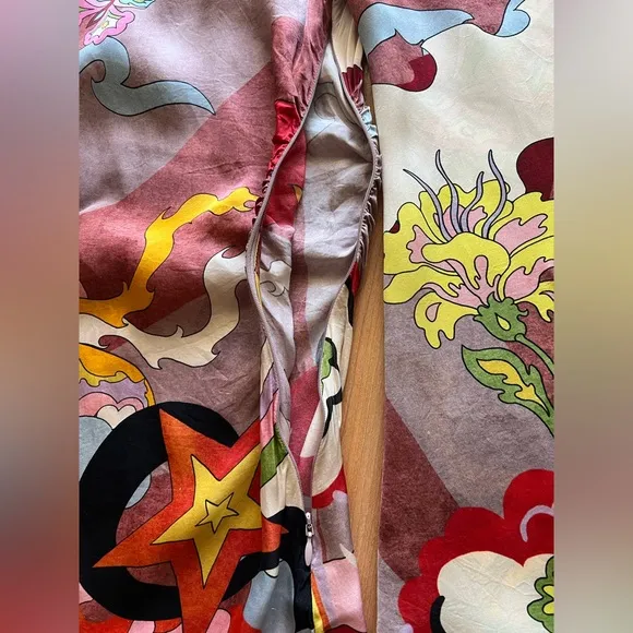 Chufy Zappa Maxi Dress in Trippy Vision size S