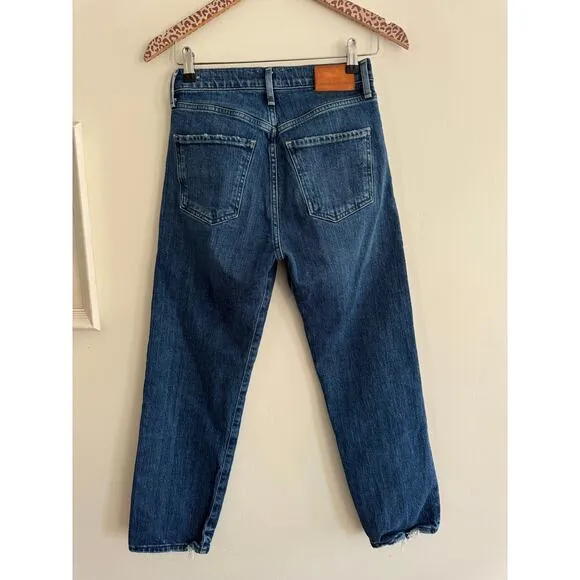 CITIZENS OF HUMANITY Emery Straight Crop Jean in Oasis Size 24