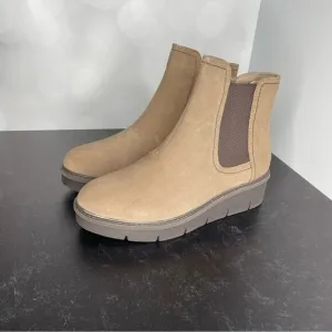 Clarks Airabell Move Pebble Suede Ankle Boots Women’s Sz 10 Wide