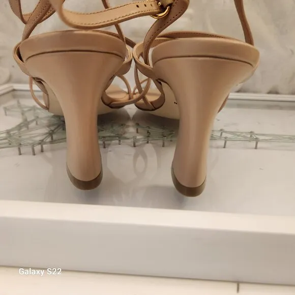 Cole Haan &quot;Addie&quot; Strappy Sandals. NIB. Size 9.5. Leather.