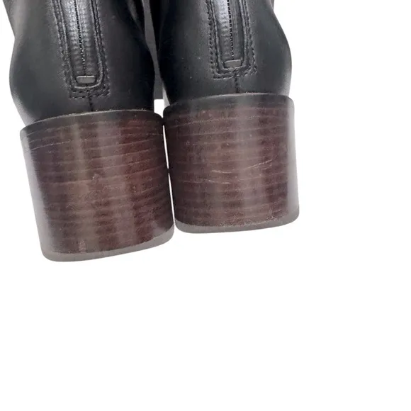 Cole Haan Ankle Boots Winnie Grand Waterproof Bootie Black Pointed Toe Sz 8