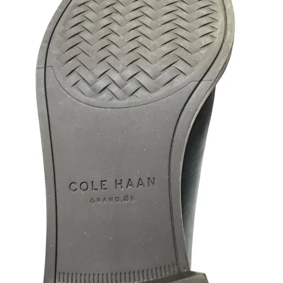 Cole Haan Ankle Boots Winnie Grand Waterproof Bootie Black Pointed Toe Sz 8