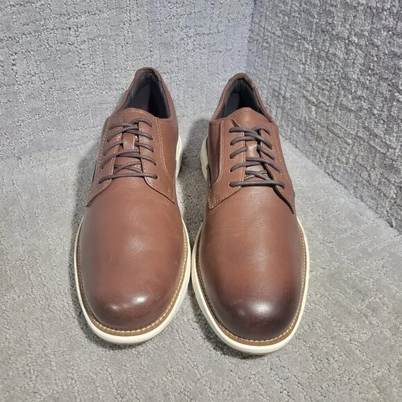 Cole Haan Grand Atlantic Men's Size 11M Brown Leather Casual Oxford Shoes C34853
