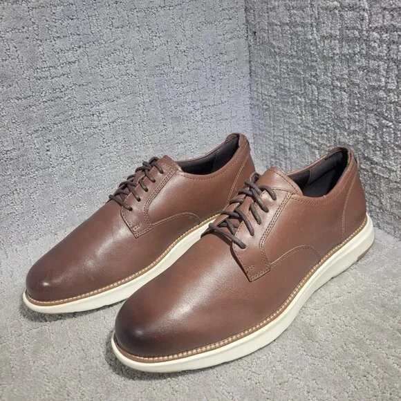 Cole Haan Grand Atlantic Men's Size 11M Brown Leather Casual Oxford Shoes C34853