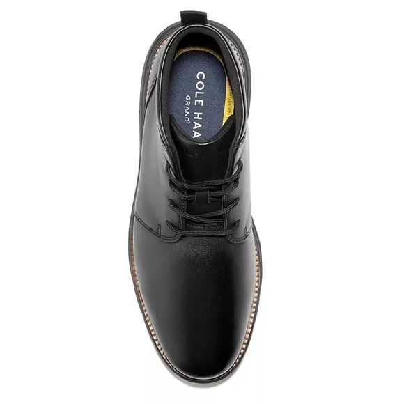 COLE HAAN MENS GRAND  ULTRA CHUKKA BOOT Black