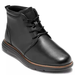 COLE HAAN MENS GRAND  ULTRA CHUKKA BOOT Black