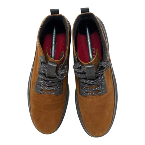 Cole‎ Haan Men's Size 13 Generation Zerogrand C32424 Hi Top Brown Suede Sneakers