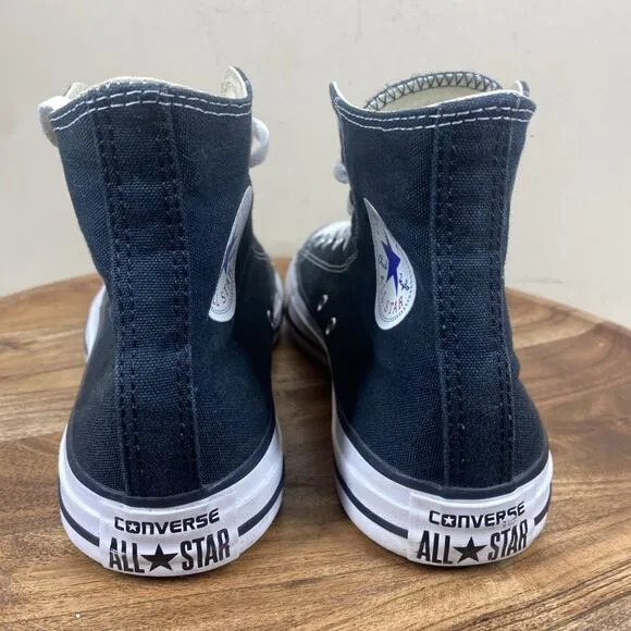 Converse Chuck Taylor All Star Womens Black and White Size 10 High Top shoes