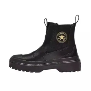 Converse Chuck Taylor All Star Lugged Leather Chelsea Boots - Black (A08453C)