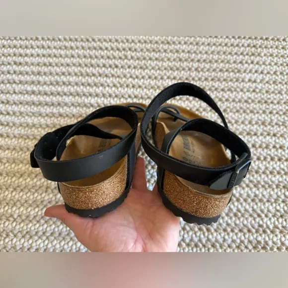 COPY - Birkenstock Women’s Yara Black Ankle Strap Toe Loop Sandals EUR 40 US 9,…