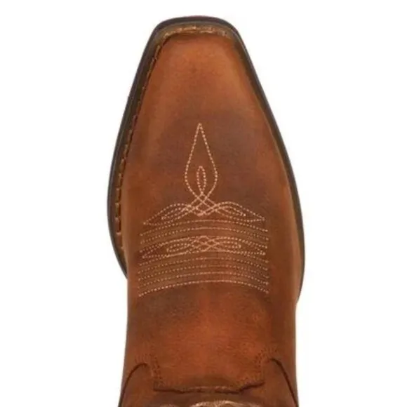 Crush™ by Durango® Tan Jealousy Western Boot in Distressed Cognac