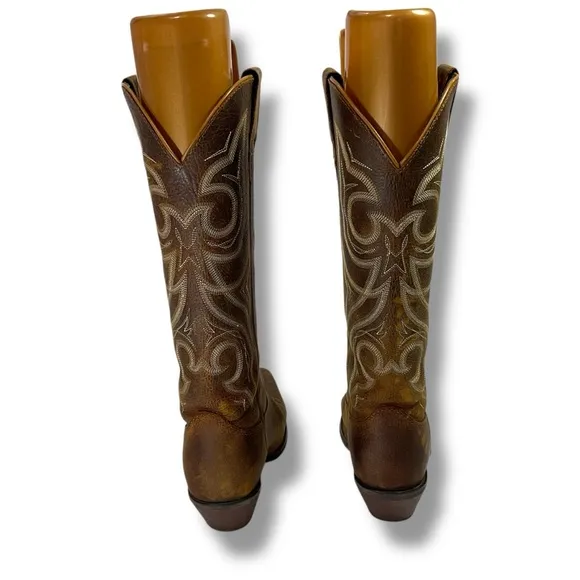 Crush™ by Durango® Tan Jealousy Western Boot in Distressed Cognac
