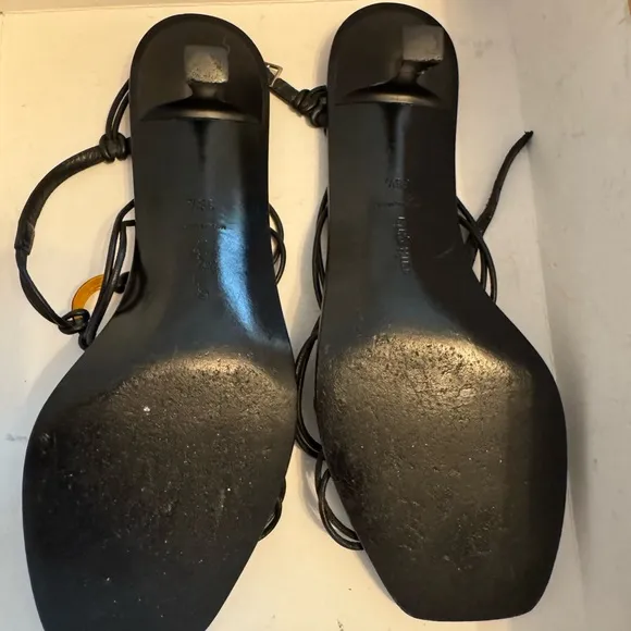 Cult Gaia Ziba Black Sandals