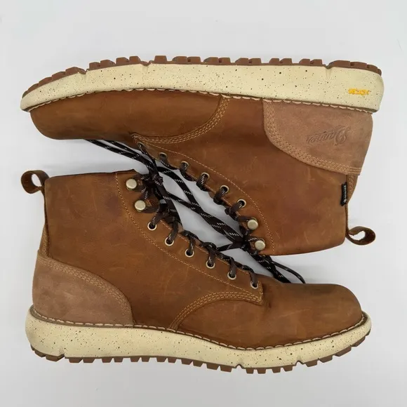 Danner x Huckberry Logger 917 Goldrush GTX Tan Leather Lace Up Boots Size 11