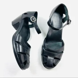 Dansko Bliss Women’s Size 41 (10.5-11) Black Leather Comfort Clogs Sandals