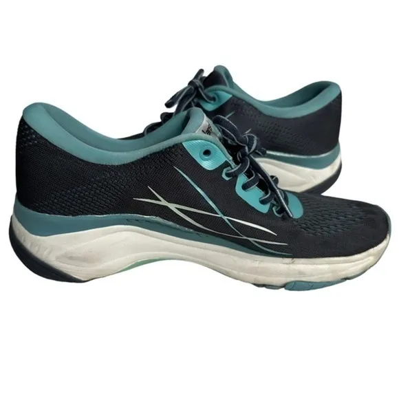Dansko Pace Sneakers Navy Gray Blue Mesh Fitness Walking Shoes Women’s 7.5-8