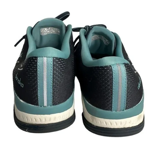Dansko Pace Sneakers Navy Gray Blue Mesh Fitness Walking Shoes Women’s 7.5-8