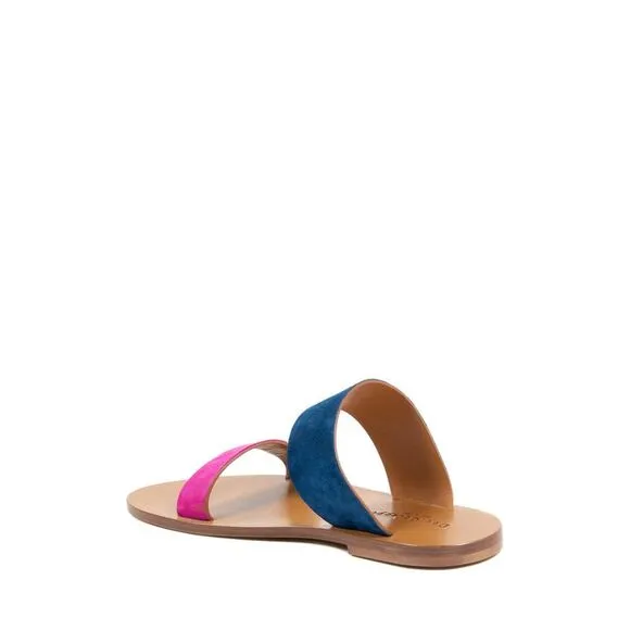 Dee Ocleppo TwoStrap Suede Sandals Women Multicolor