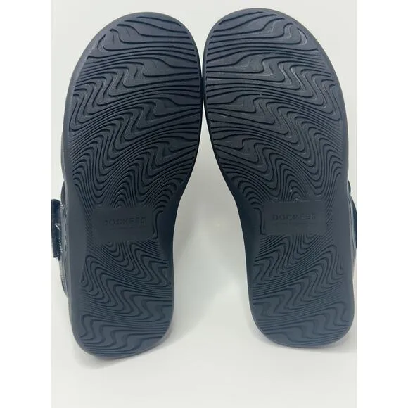 Dockers Men's Searose Closed-Toe Fisherman BLACK Sandals Size 9 M