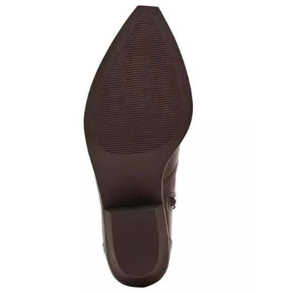 Dolce Vita Women's Kit Knee-High Cowboy Boots in Smooth Brown NEW Sz 6