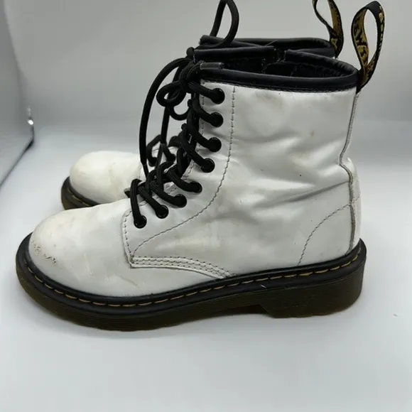 Dr. Martens JUNIOR 1460 LEATHER LACE UP BOOTS size 13
