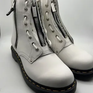 Dr. Martens Women's 1460 Double Zip Leather Boots- NWB- Size 9