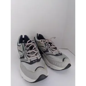 Dr. Scholl's Athletic Comfort Walking Shoes Sneakers Grey Navy‎ Mesh Breathable