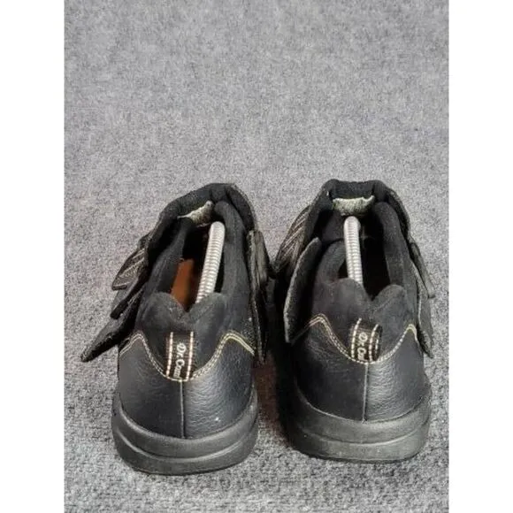Dr. Comfort Edward X Casual Shoes Men Sz 11.5W‎ Black Leather Dbl Depth Walking