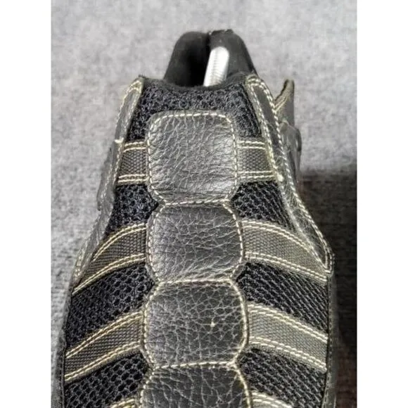Dr. Comfort Edward X Casual Shoes Men Sz 11.5W‎ Black Leather Dbl Depth Walking