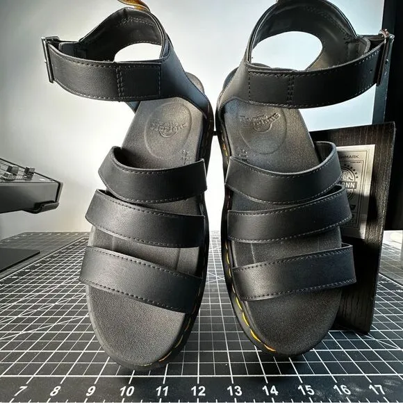 Dr. Martens®  |  AIRWAIR™ |  BLAIRE SANDALS  |  WOMEN-1O US  | NEW  |
