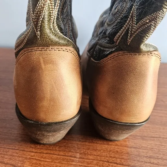 Durango 12&quot; Womens L- Style Brown And Tan Size 9.5