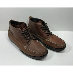Eastland Seneca Chukka Boots Mens 8.5 D Brown Leather Casual Camp Hiking Hipster