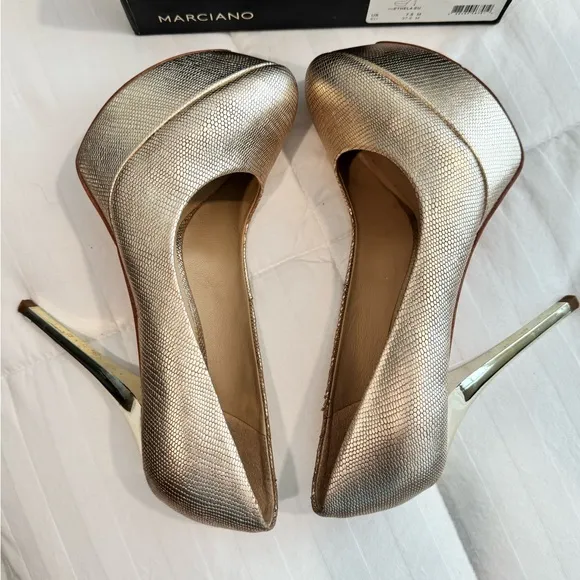Elegant Gold High Heels