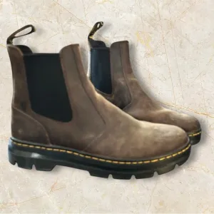 EMBURY Chelsea Crazy Horse Leather Lug Sole Boots NEW Men’s Size 11
