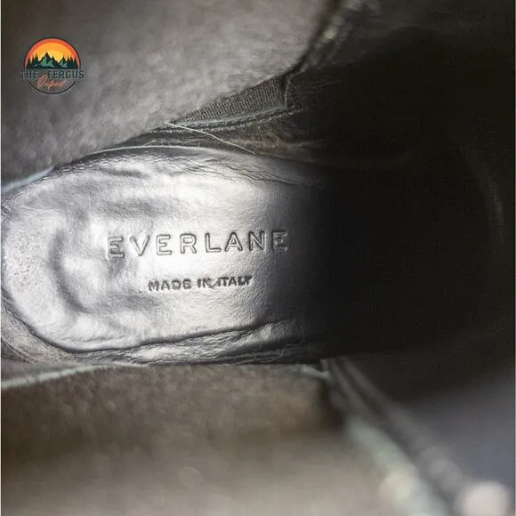Everlane Boot Leather Made in Italy Wild Western Americana Style White Size 7