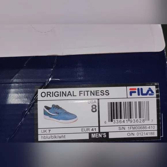 Fila Original Fitness shoes; Men's size 8 (41)