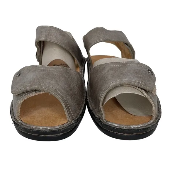Finn Comfort Luxor Sandals NWOT Peep Toe Ankle Strap Size 7