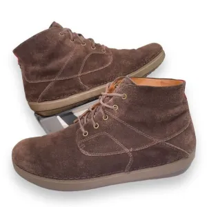FitFlop Zackery Suede Chukka Boots Brown Men's 11