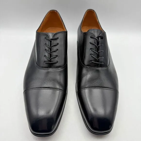 Florsheim Mens Corbetta Cap Toe Oxford Shoes US 14 D EU 47 Black Leather NIB