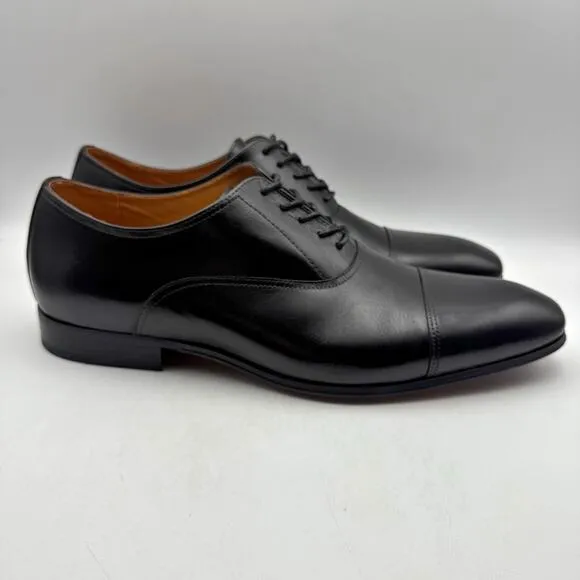 Florsheim Mens Corbetta Cap Toe Oxford Shoes US 14 D EU 47 Black Leather NIB