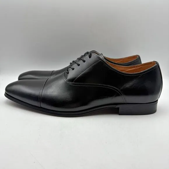 Florsheim Mens Corbetta Cap Toe Oxford Shoes US 14 D EU 47 Black Leather NIB