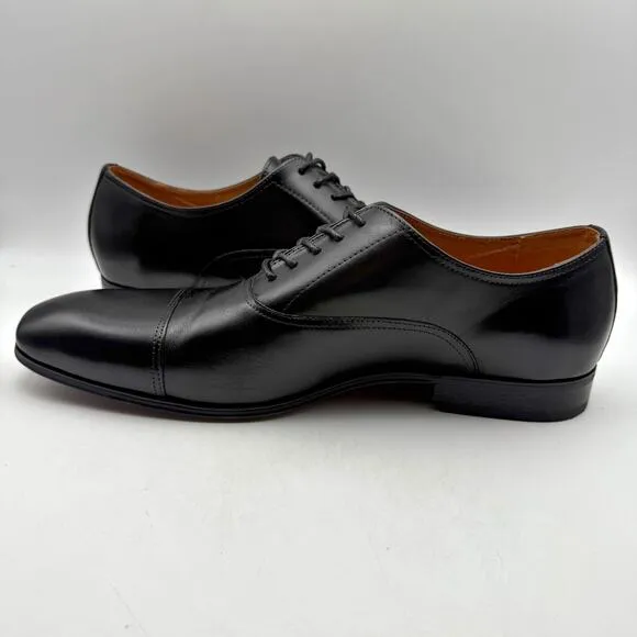 Florsheim Mens Corbetta Cap Toe Oxford Shoes US 14 D EU 47 Black Leather NIB