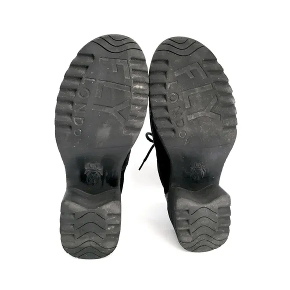 FLY London Women's Wins782fly Oxford Boots - Size 41 / US 9.5