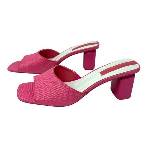 Franco Sarto  Linley Slide Sandals Pink Size 11 NWT $110 MSRP