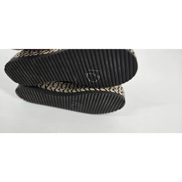 Fratelli Robinson Leather Platform Sandals Womens 8.5 Rope Sole Greek Made